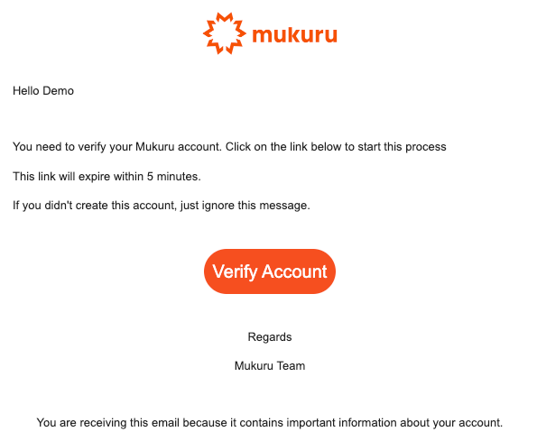 A screenshot of a email